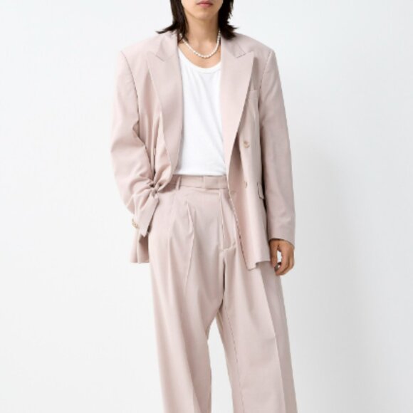 BNWT SS25 I'M BRIAN DOUBLE BREASTED LOOSE JACKET 50 - Picture 9 of 10